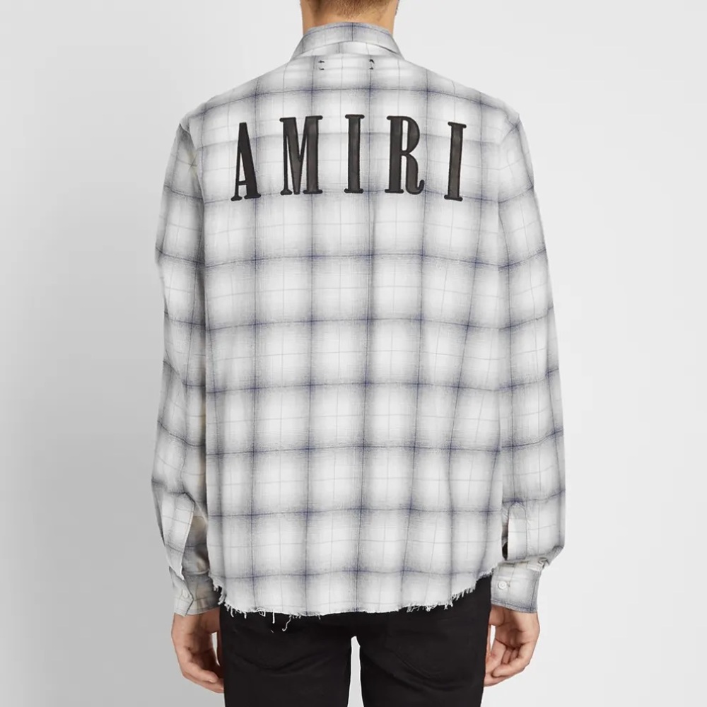 Authentic Amiri flannel plaid shirt - Men Size Medium